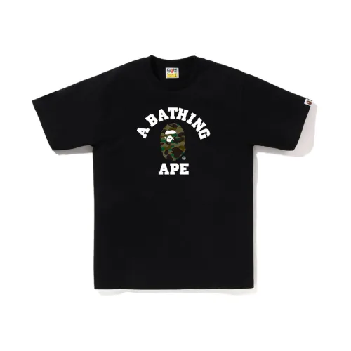 A Bathing Ape logo graphic T-shirt