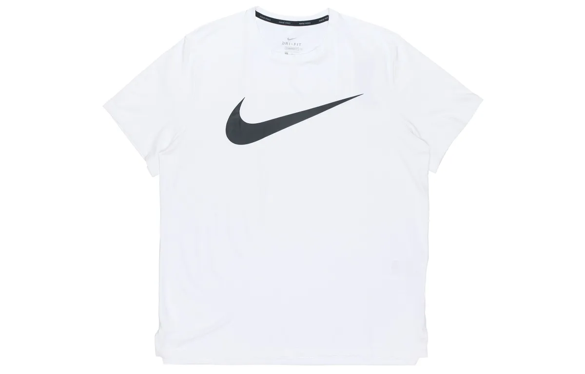 Nike T-Shirts Men's White Crew Neck Moderate
