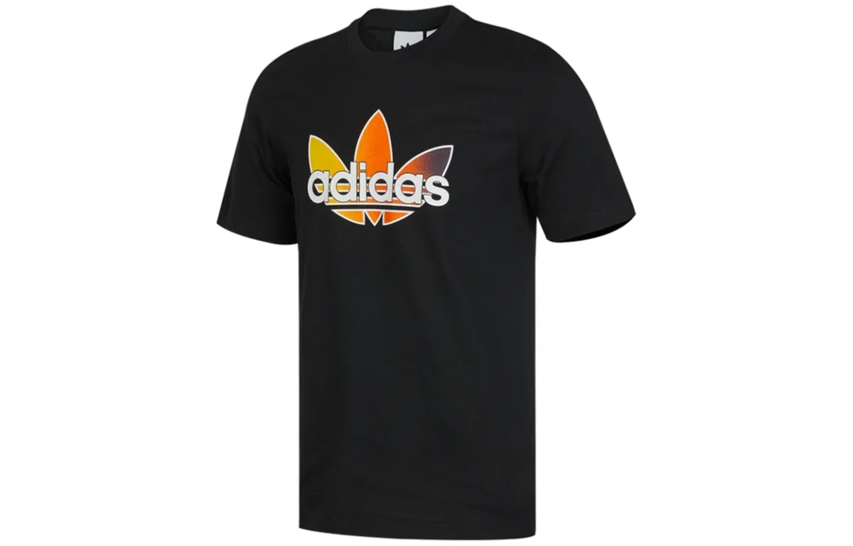 Adidas Originals Set in Sleeve T Shirt Men's Black