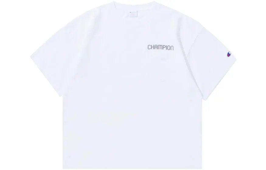Champion T-Shirts Unisex Crew Neck Moderate Straight Fit
