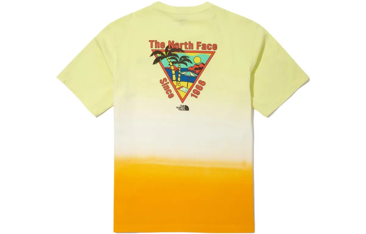 THE NORTH FACE T Shirt Unisex Yellow