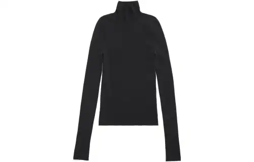 Balenciaga SS23 T Shirt, Slim Fit Men's Black