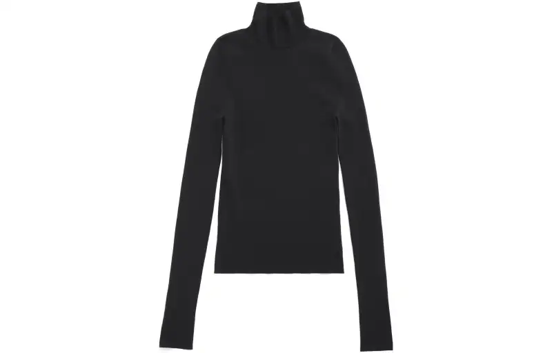 Balenciaga SS23 T Shirt, Slim Fit Men's Black