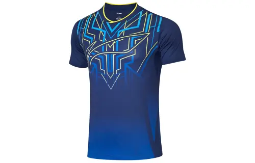 Li Ning Table Tennis Collection T Shirt Men's Dark Purple