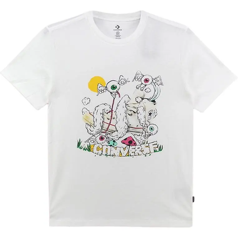 Converse Latest Top T Shirt Unisex White