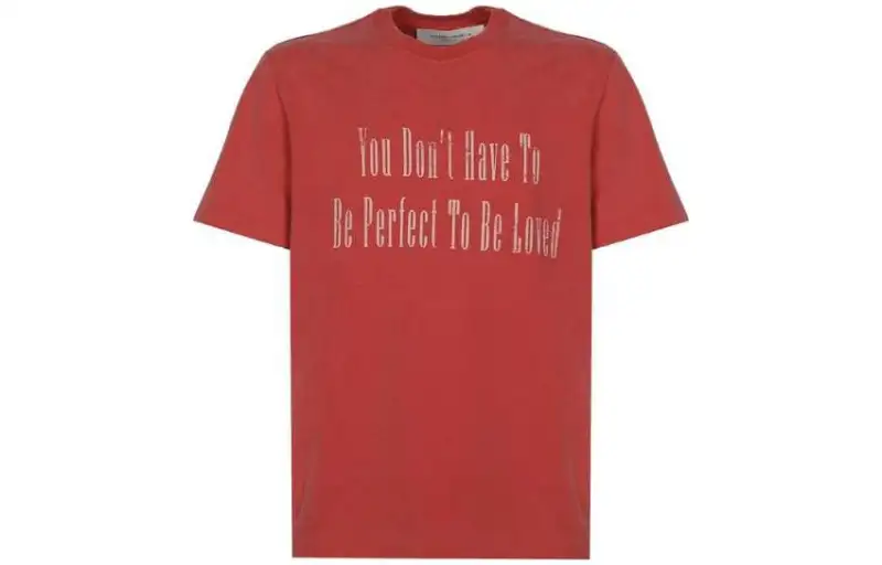 Golden Goose SS23 T Shirt Men's Red
