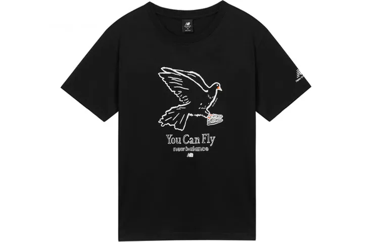 New Balance T Shirt Unisex Black