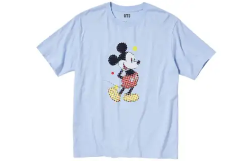 UNIQLO x Disney T Shirt Unisex Light Blue