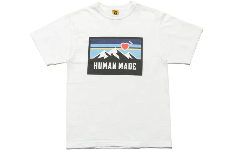 HUMAN MADE T Shirts Unisex Crew Neck Moderate Straight Fit