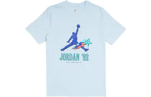 Jordan T Shirt Men's Light Blue