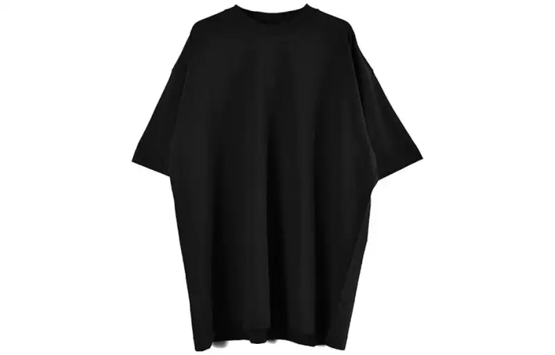 Vetements T Shirts Men's Black Crew Neck Moderate