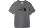 THE NORTH FACE T Shirts Men's Gray Crew Neck Moderate Straight Fit
