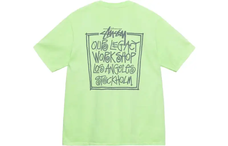 Stussy X Our Legacy Frame Pigment Dyed Tee
