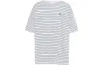 PRADA T Shirts Men's Gray Crew Neck Moderate Straight Fit