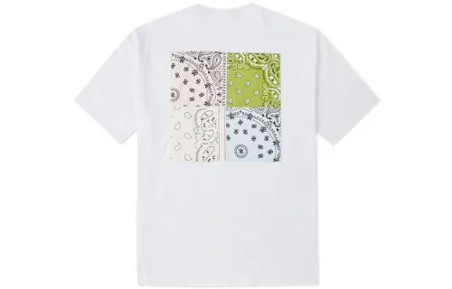 Converse T Shirts Unisex White Crew Neck Moderate Straight Fit