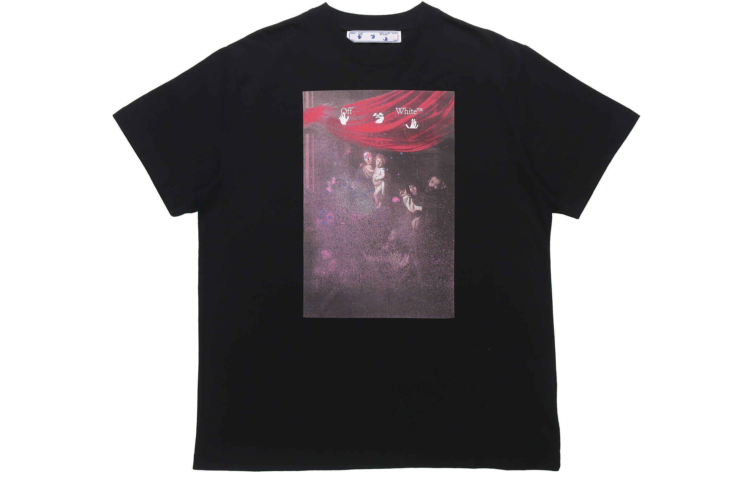 OFF WHITE Sprayed Caravaggio S/S Over Tee