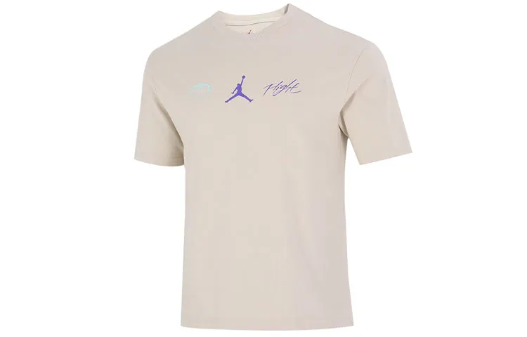 Jordan T Shirt Men's Beach White