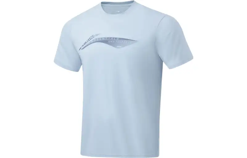 Li Ning Fitness Series T Shirt Men's Celestial Blue