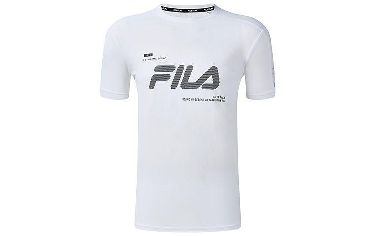 FILA Athletics Running T Shirt Men’s Jade White