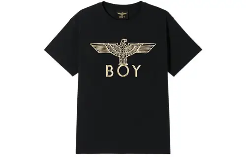 Boy London T Shirts Men's Crew Neck Moderate Straight Fit