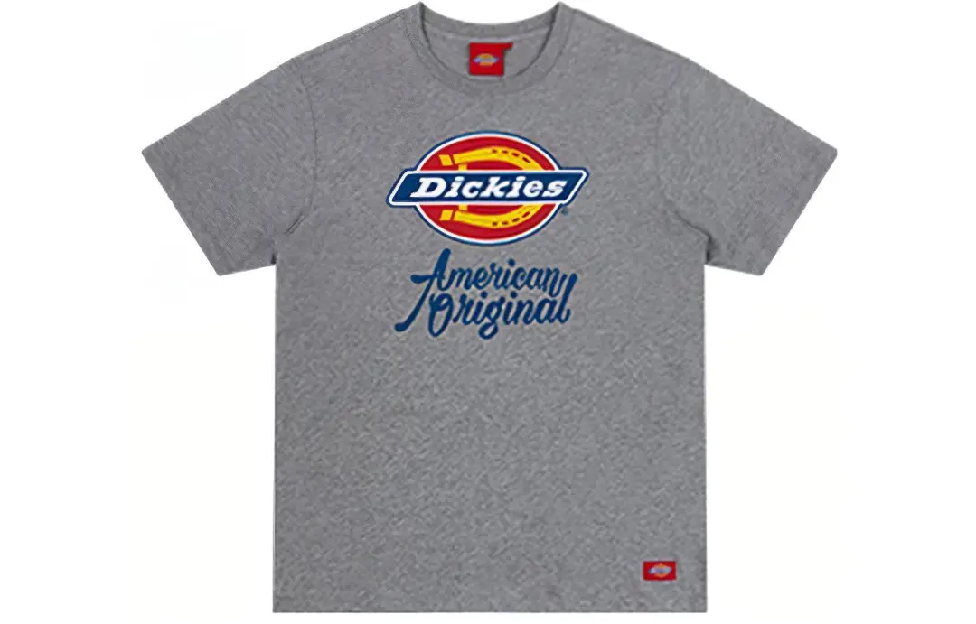 Dickies T Shirt Unisex Medium Feather Gray