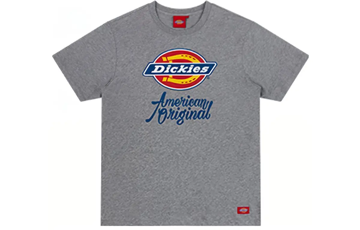 Dickies T Shirt Unisex Medium Feather Gray