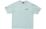 New Balance T Shirts Unisex Blue Crew Neck Moderate Straight Fit