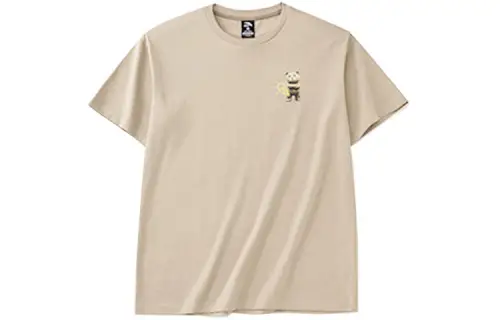 Anta x Teddy Zoo Lifestyle Collection Teddy Bear Collection T Shirt Unisex Light Brown