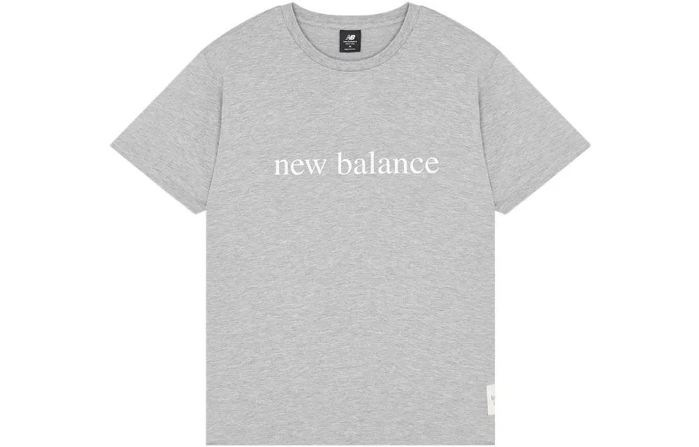 New Balance SS23 Set in Sleeve T Shirt Men's Gray