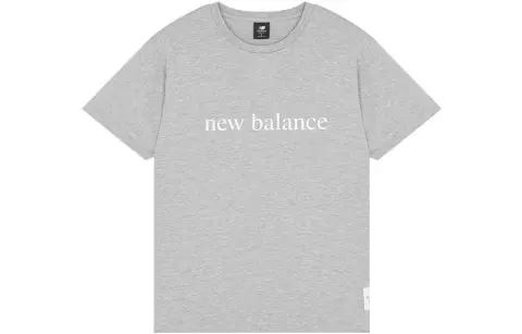New Balance SS23 Set in Sleeve T Shirt Men's Gray