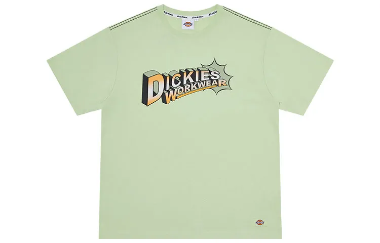 Dickies SS22 T Shirt Unisex Light Yellow Green