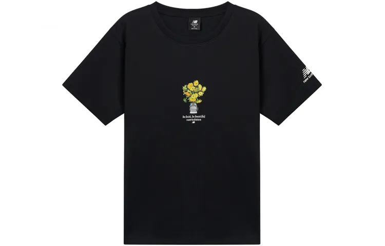 New Balance T Shirt Unisex Black