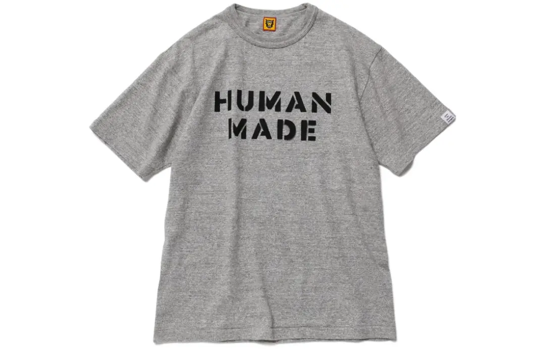 HUMAN MADE T Shirts Men's Crew Neck Moderate Straight Fit