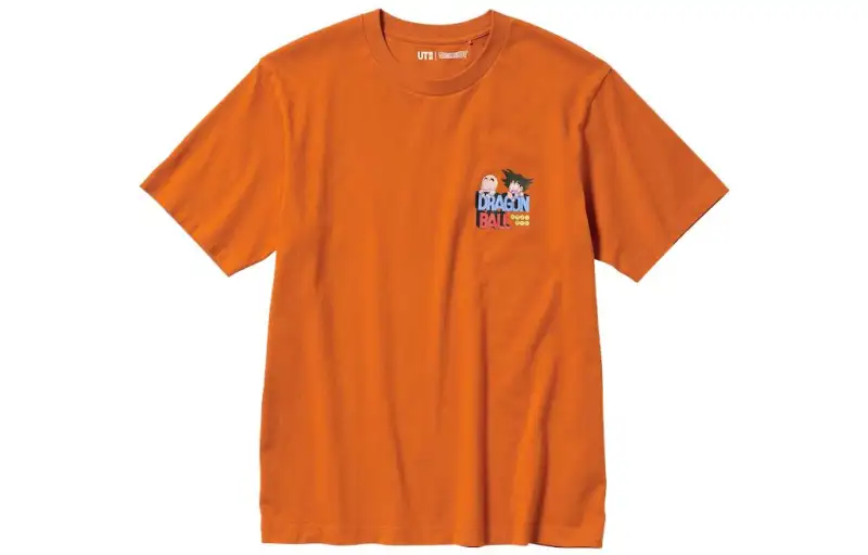 UNIQLO x LONGZHU,LIANMINGKUAN SS23 T Shirt Unisex Orange