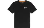 Timberland Drop Shoulder Sleeve T Shirt Men's Black American Vintage