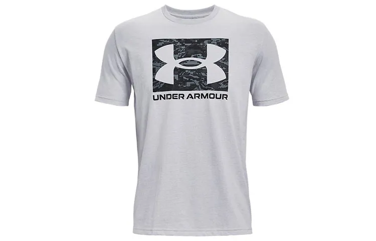 Under Armour Boxed T Shirt Men's Gray