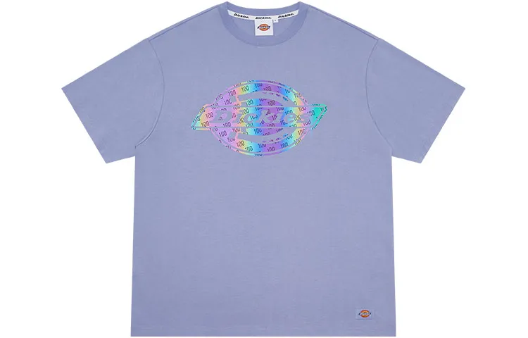Dickies SS22 T Shirt Unisex Gray Purple