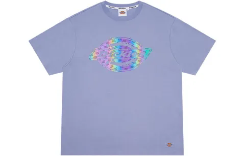 Dickies SS22 T Shirt Unisex Gray Purple