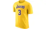 Nike T Shirts Men's Yellow Crew Neck Thin Straight Fit