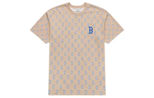 MLB Boston Red Sox T Shirt Unisex Light Sand Brown