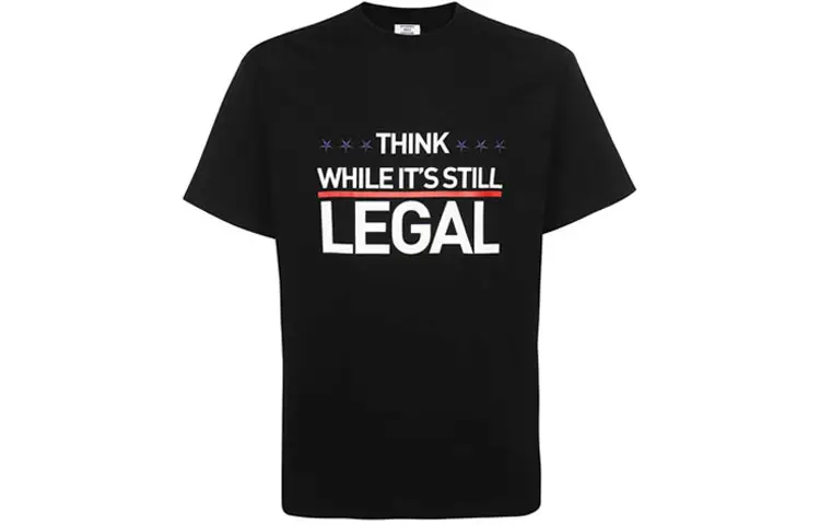 Vetements Human Rights T Shirt