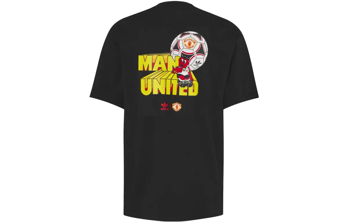 Adidas Originals Man Utd T Shirt Men's Black