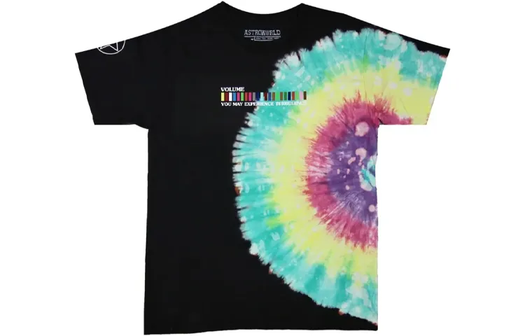 Travis Scott Astroworld Festival Run Tie Dye Tee