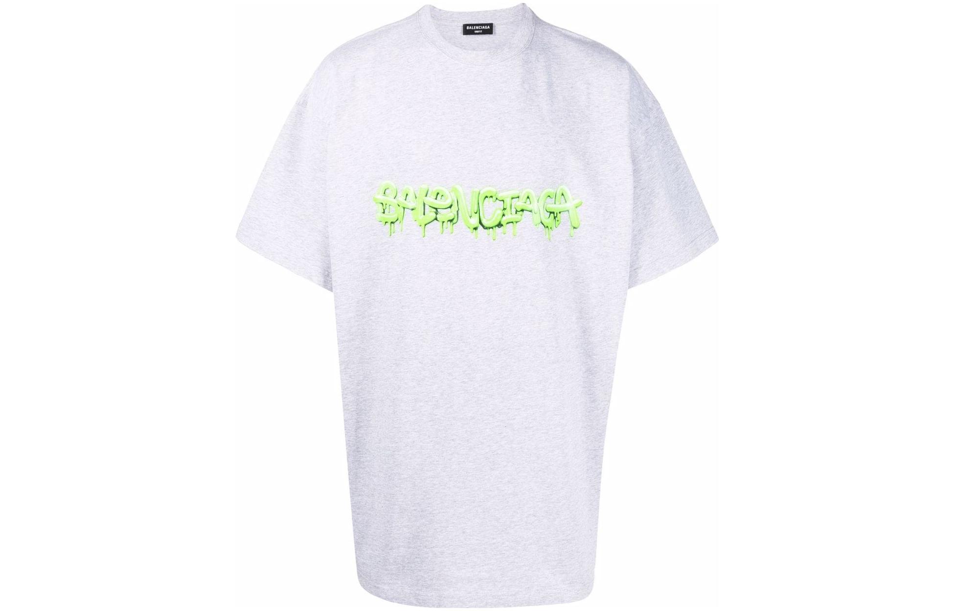 Мужская футболка Balenciaga (серая)