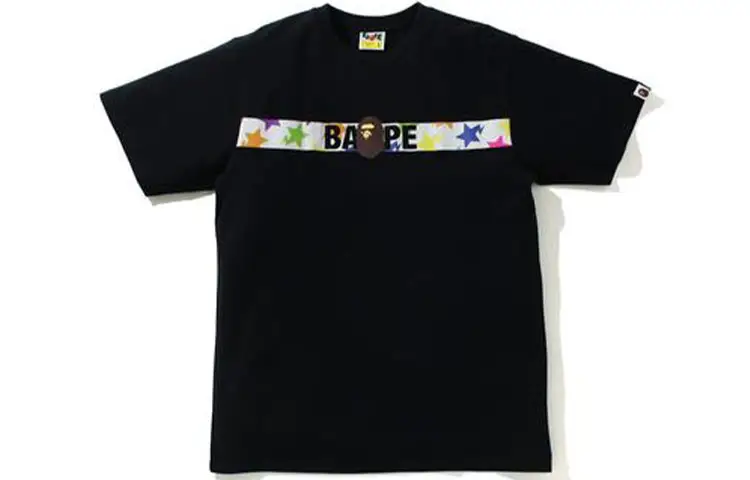 Bape Sta Pattern Tape Ape Head Tee