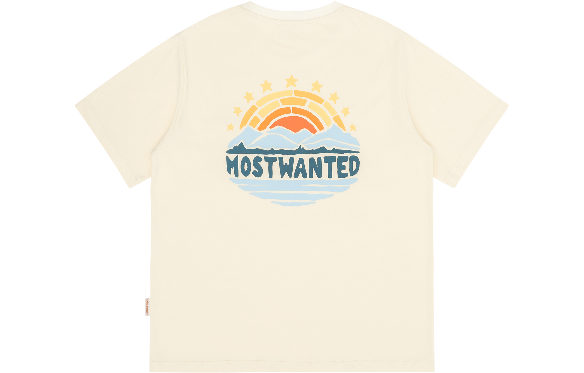 MostwantedLab Classic Rainbow T Shirts Unisex Crew Neck Moderate Straight Fit