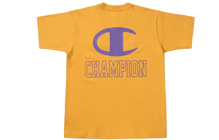 Champion SS21 T-Shirt Japan Version Unisex Ginger Yellow