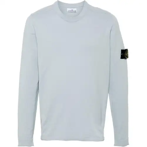 STONE ISLAND T Shirts Men's Ice Cream Crew Neck Moderate Straight Fit