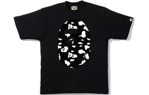 Bape Stripe Abc Camo Big Ape Head Tee