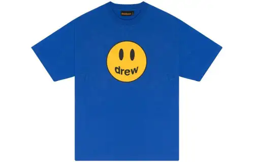 Drew house SS23 T Shirts Unisex Blue Crew Neck Moderate Straight Fit